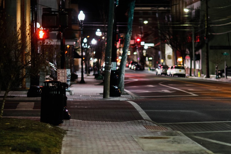 Nighttime Urban Solitude