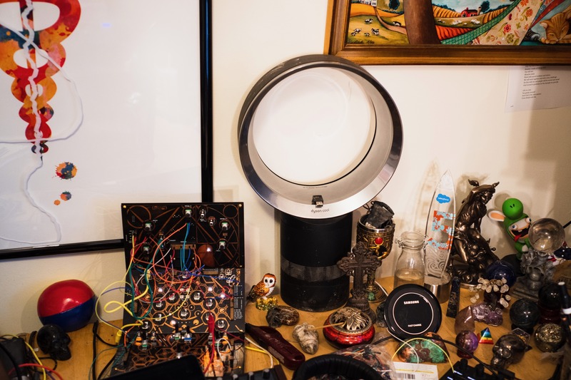 Eclectic Workspace Still Life