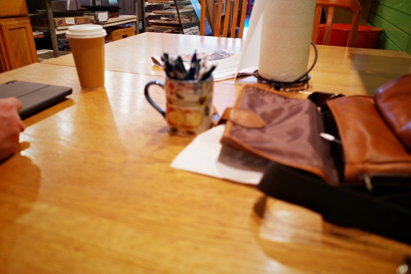 Casual Workspace Lingerings