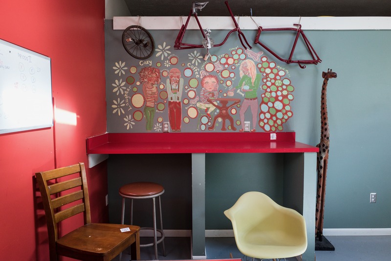 Colorful Nook of Creativity