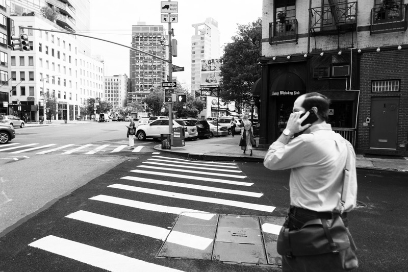 Urban Life in Black and White