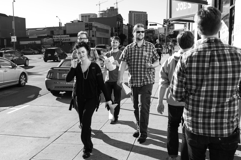 City Stroll in Monochrome