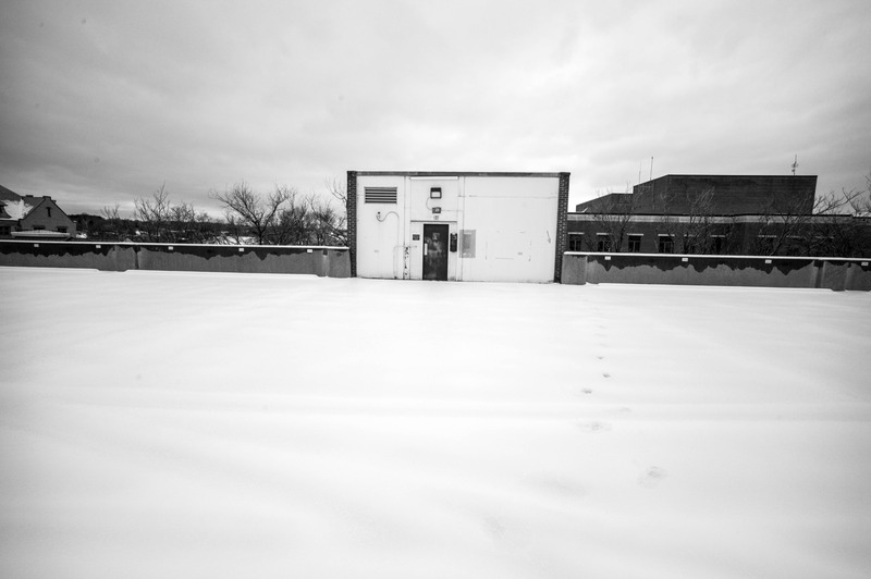 Abandoned Rooftop Serenity