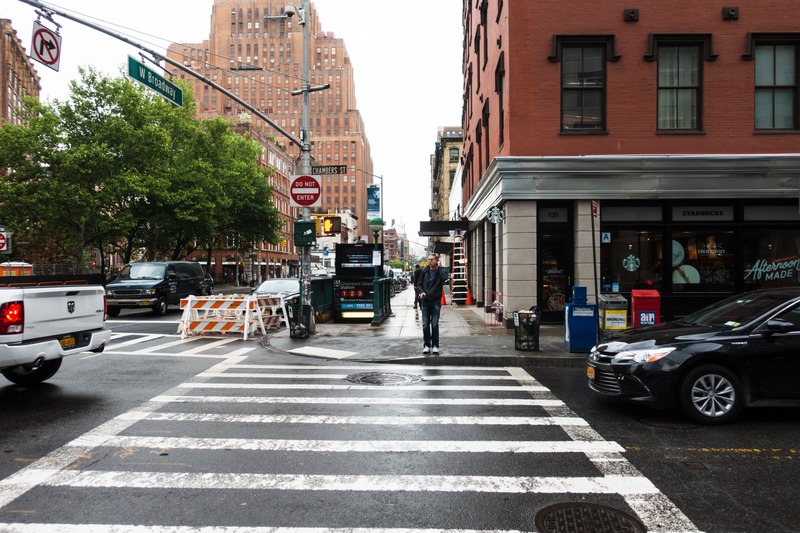 Urban Serenity in the Rain