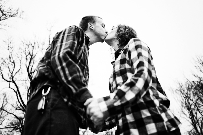 Kiss Beneath Gnarled Branches