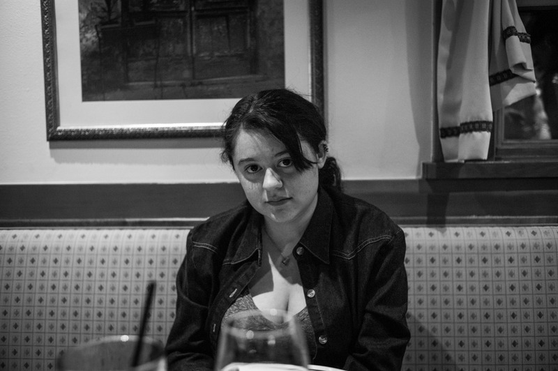 Introspective Moment in Monochrome