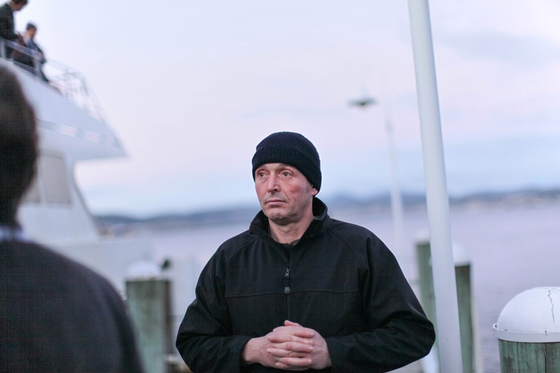 Pensive Portside Reflection