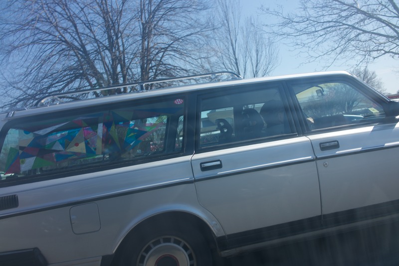 Colorful Window Reflections