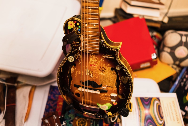 Whimsical Mandolin Charm