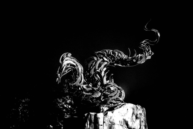 Twisting Shadows of Metal