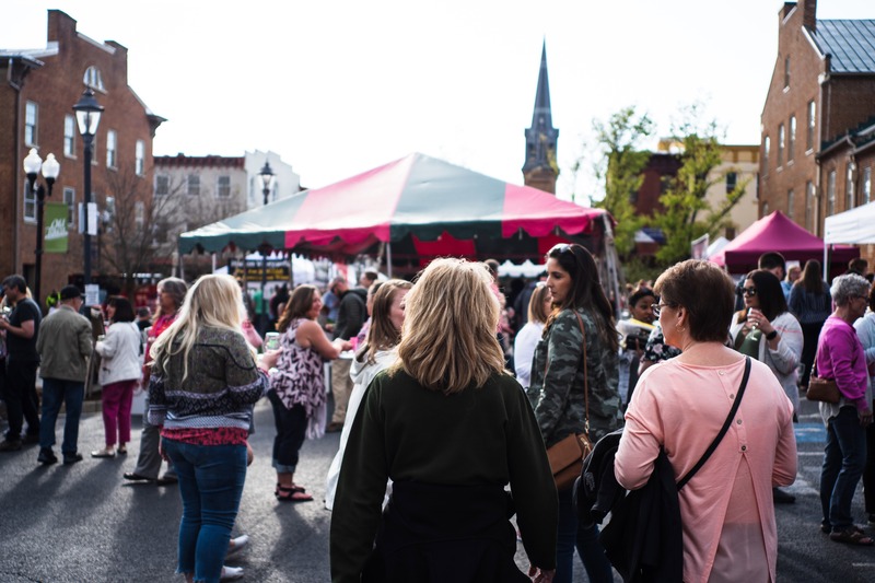 Vibrant Market Atmosphere