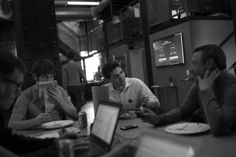 Casual Office Interaction