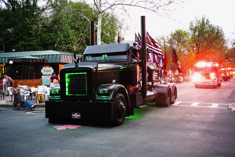 Arrival of the Bold Truck