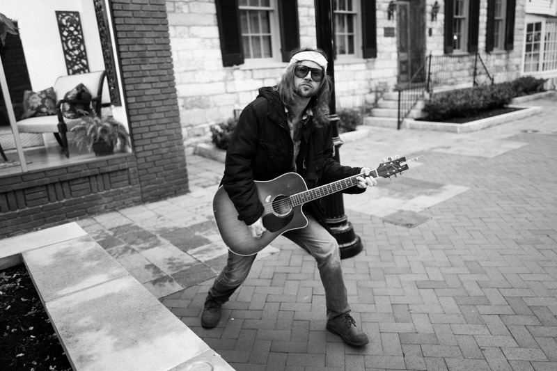 Urban Guitarist in Action