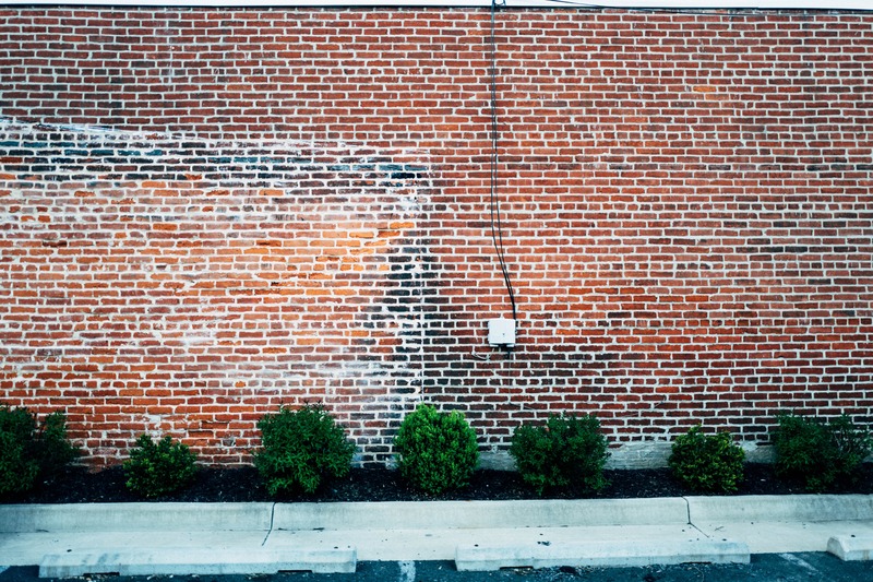 Urban Wall with Greenery