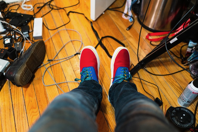 Colorful Soles in Chaos