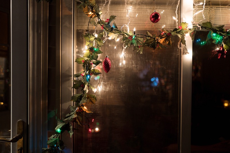 Festive Glow at Dusk