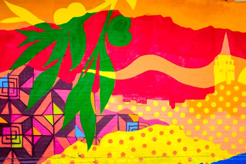 Vibrant Urban Canvas