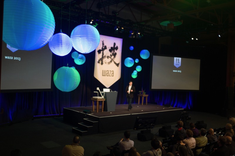 Illuminated Stage at Waza 2013