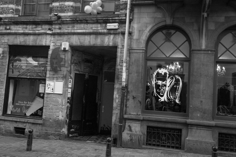 Urban Mystery in Monochrome