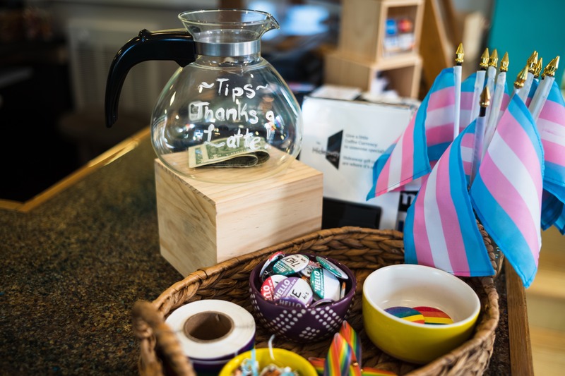 Colorful Cafe Corner