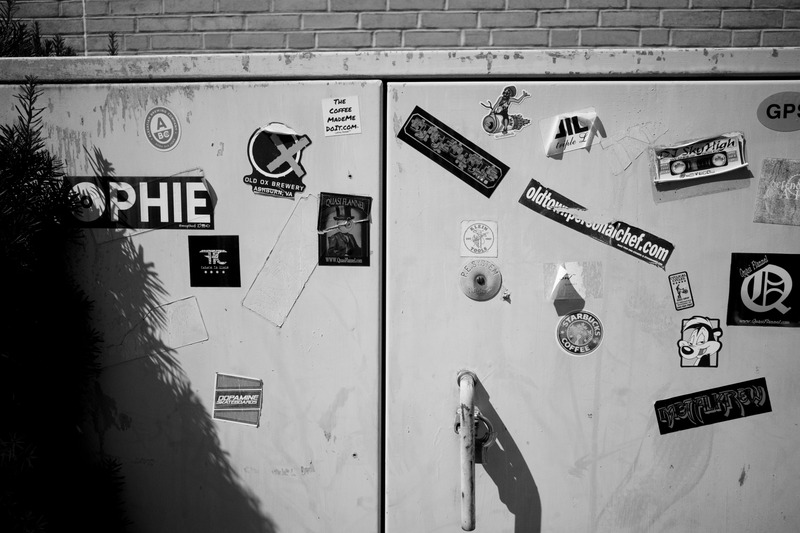 Urban Canvas of Stickers