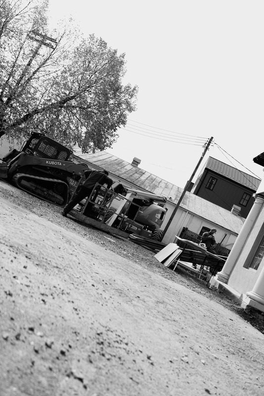 A Quiet Day in Black and White