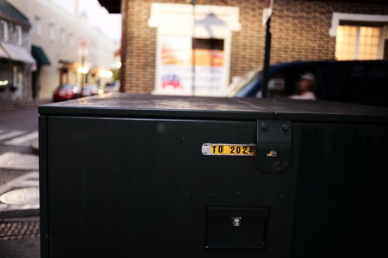 Urban Details at Dusk