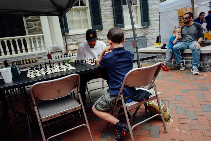 Chess Match in the Park