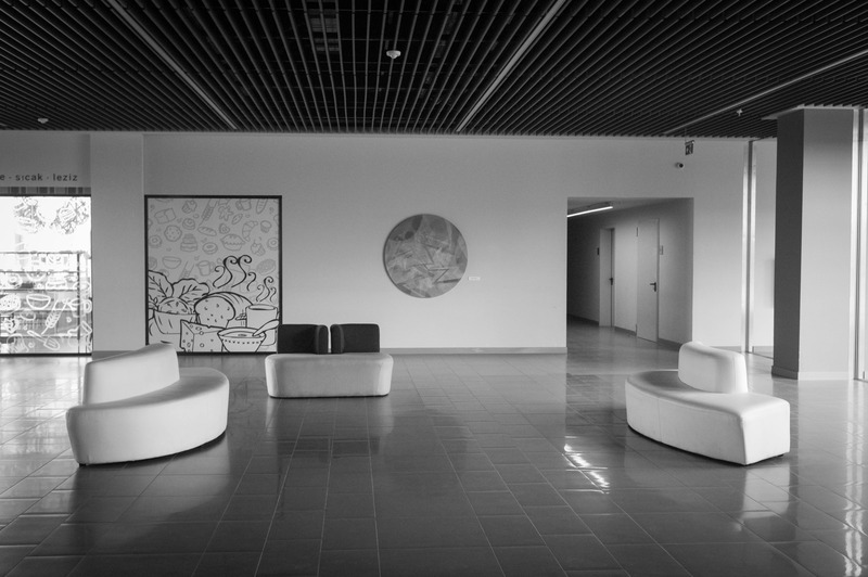 Minimalist Space in Monochrome