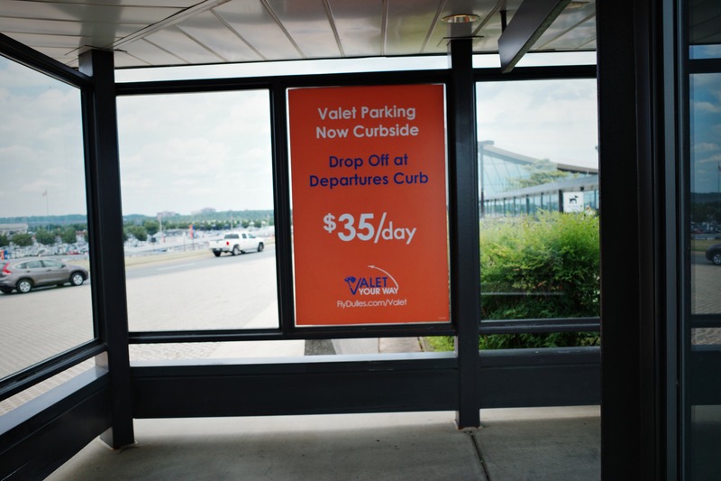 Curbside Valet Signage