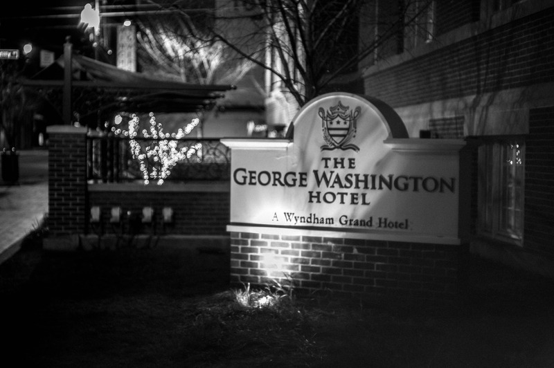 Illuminated Elegance at Night