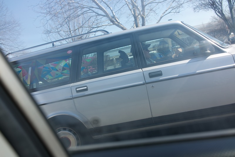 Colorful Reflection in Motion