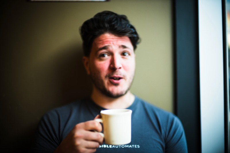 Casual Coffee Moment