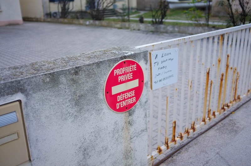 Private Property Warning