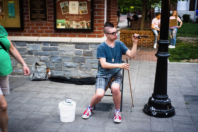 Street Musician's Moment