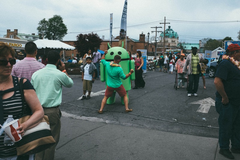 Festive Street Scene