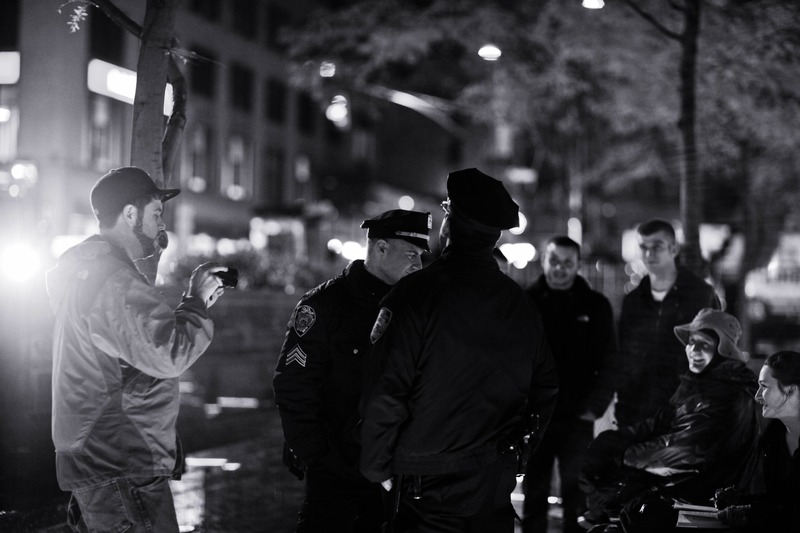 Nighttime Confrontation