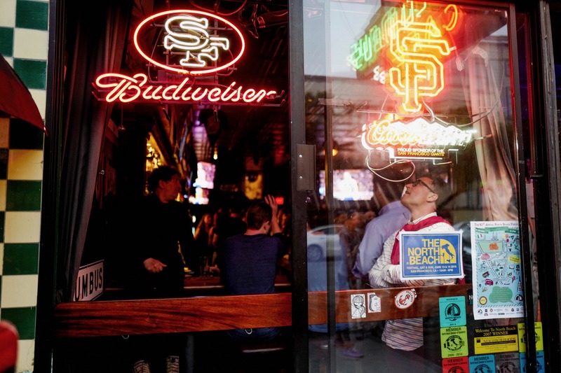 Neon Glow in the City