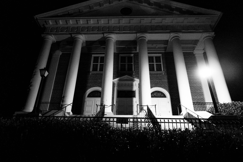 Eerie Elegance at Night