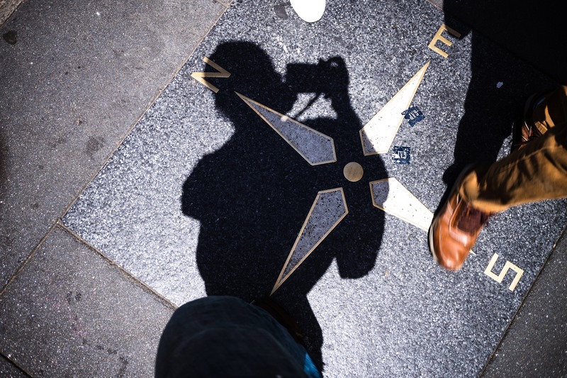 Shadows on the Compass