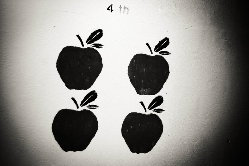 Chalkboard Apples