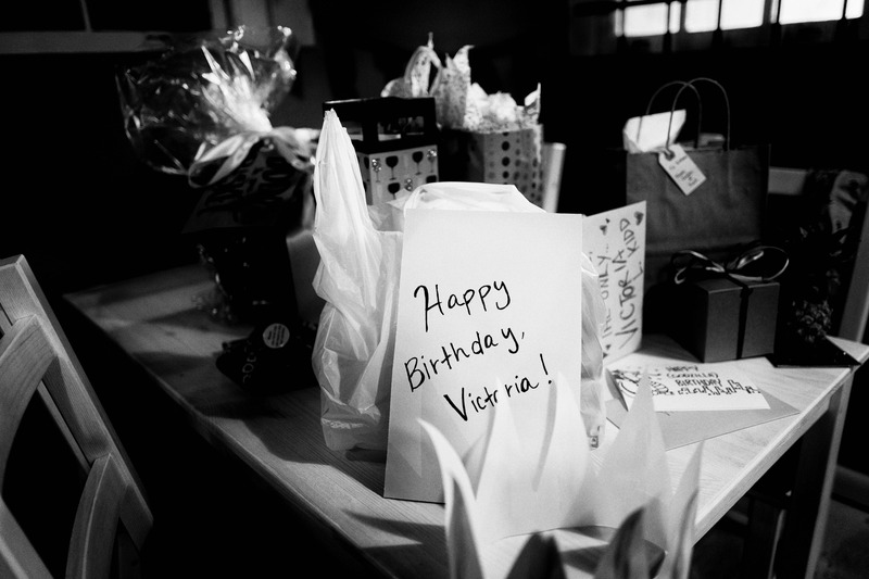 A Birthday Table in Shadows