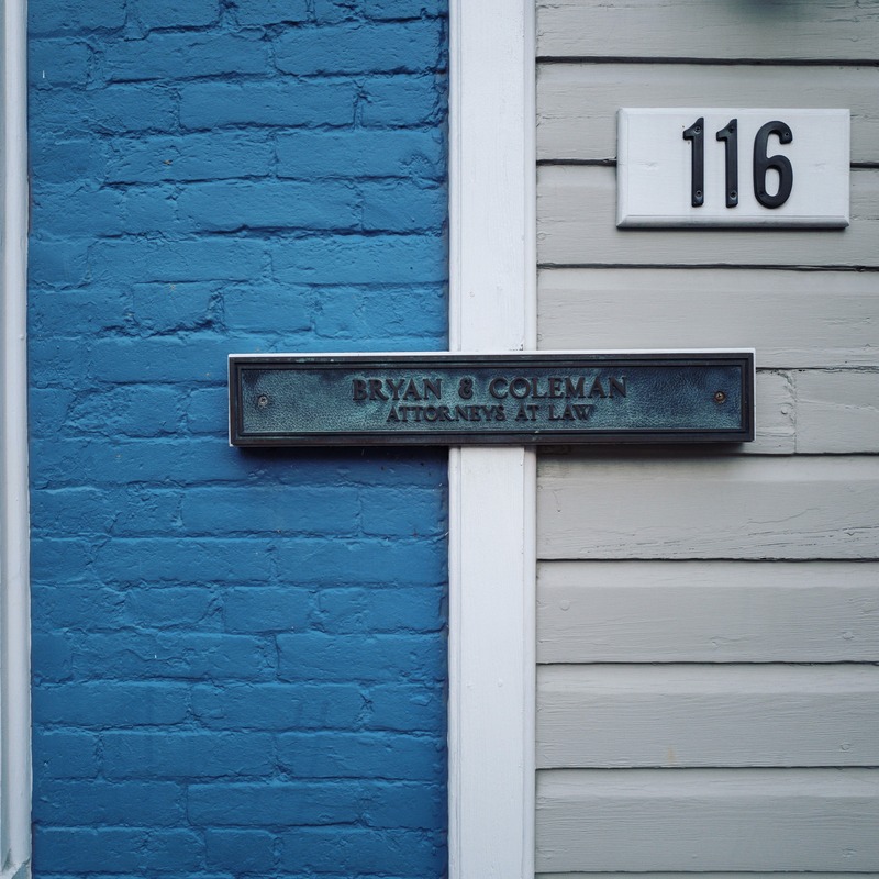 Legal Signage Contrast