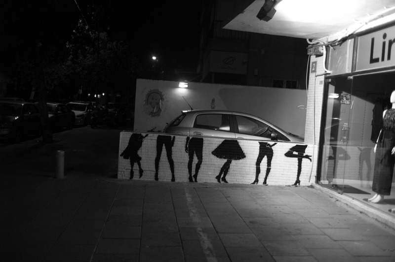 Silhouetted Elegance at Night