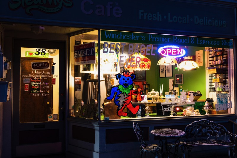 Illuminated Café Charm