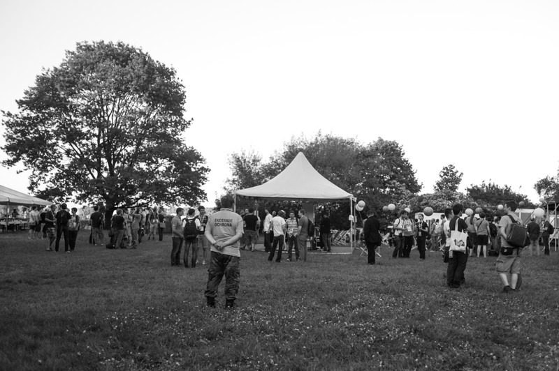 Gathering in Monochrome