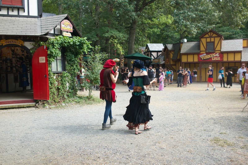 Whimsical Renaissance Encounter