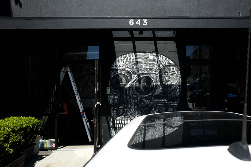 Urban Skull Art