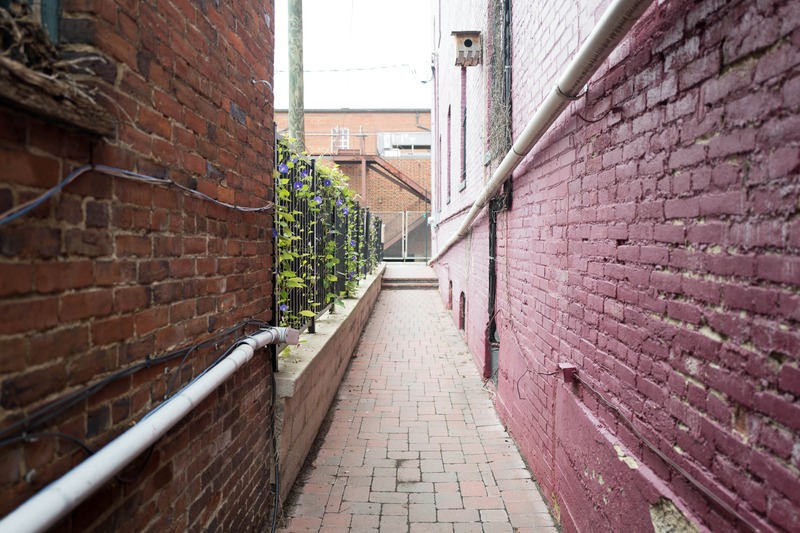 Quiet Urban Passageway